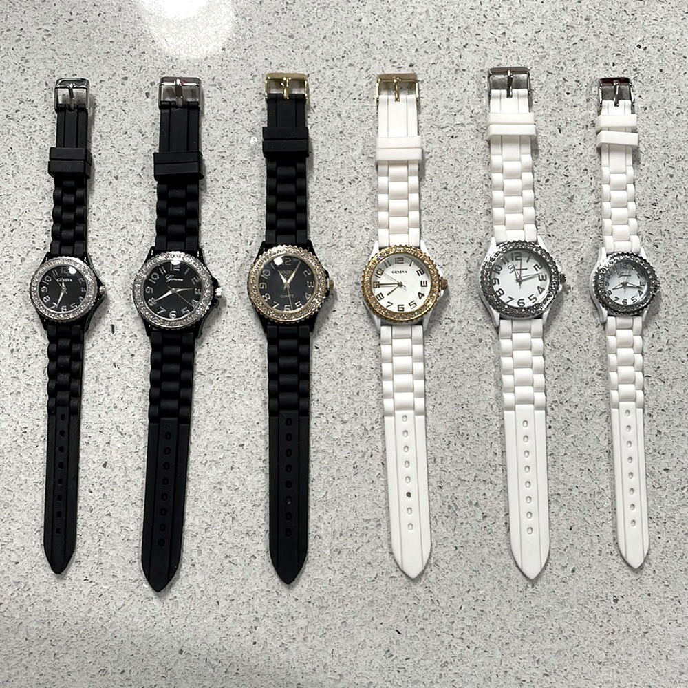 Geneva Silicone Watches